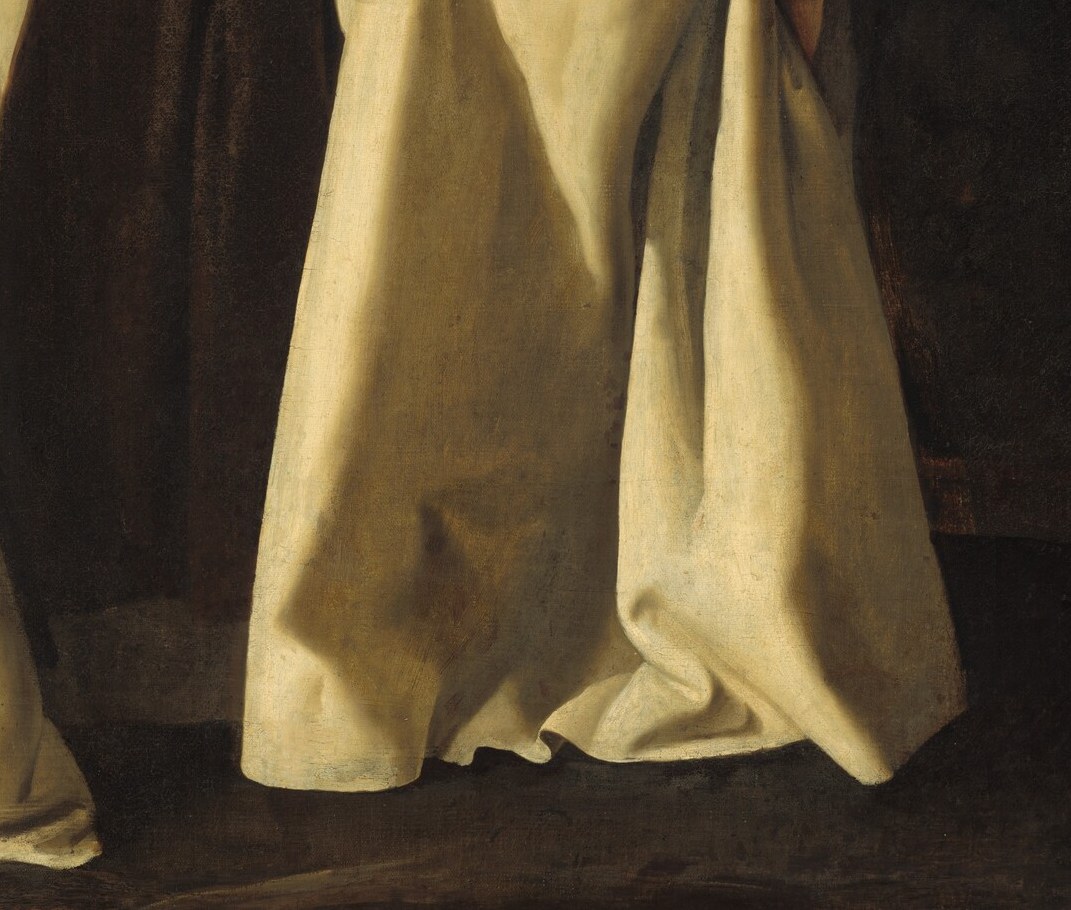 And in the lower right, the painter always hides identifying objects.