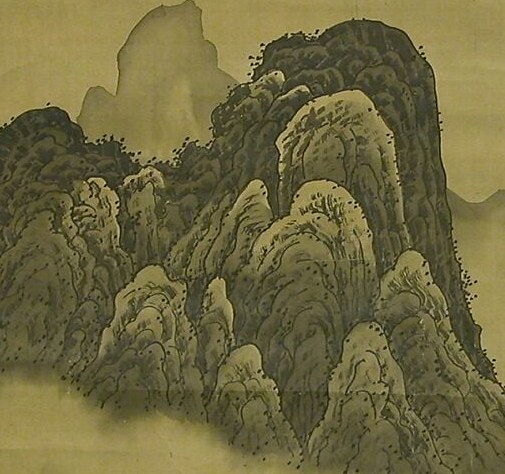 But this artist wanted his mountains to feel alive and unsettling.