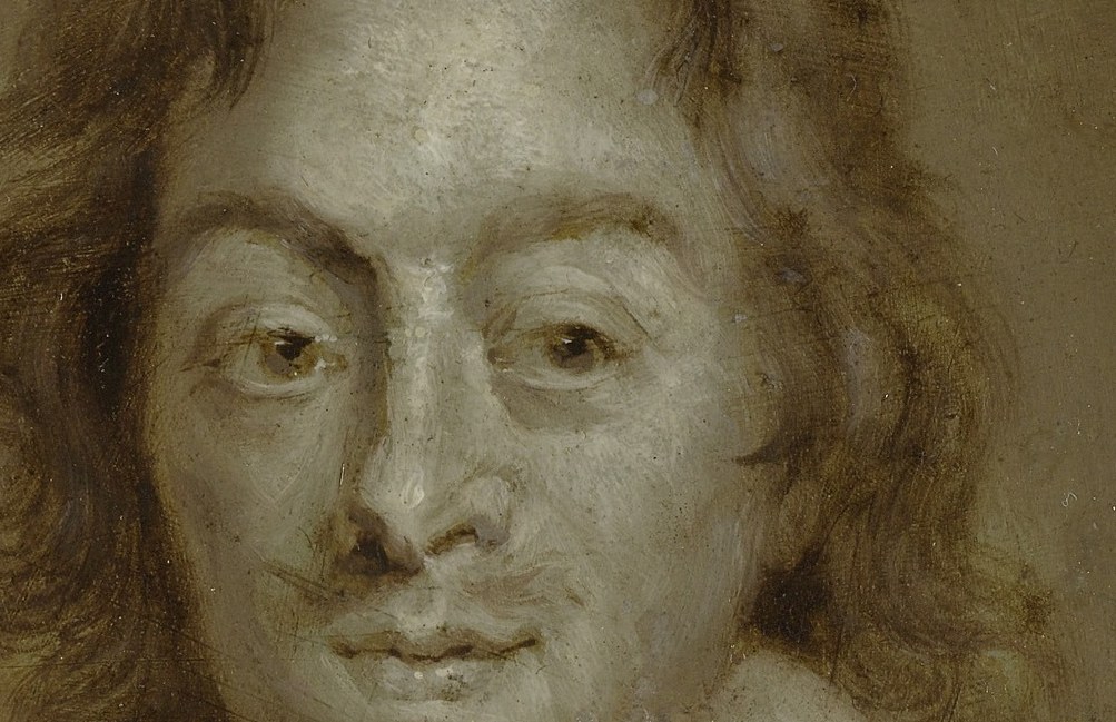 The soft, flowing waves of his hair contribute to the overall gentle and refined aesthetic of the portrait.