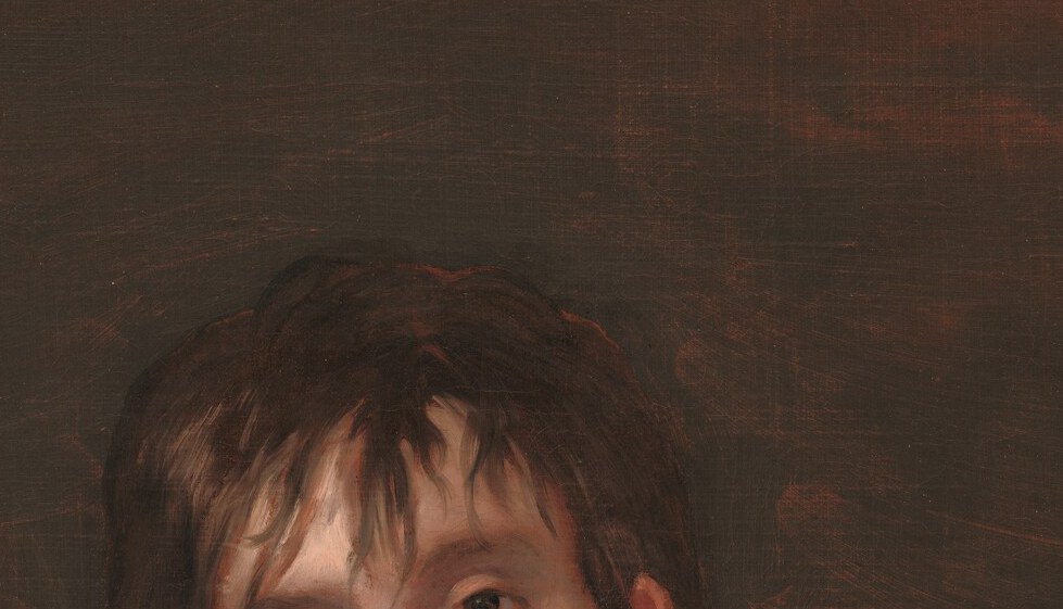 But this man's eyes hold a different understanding.