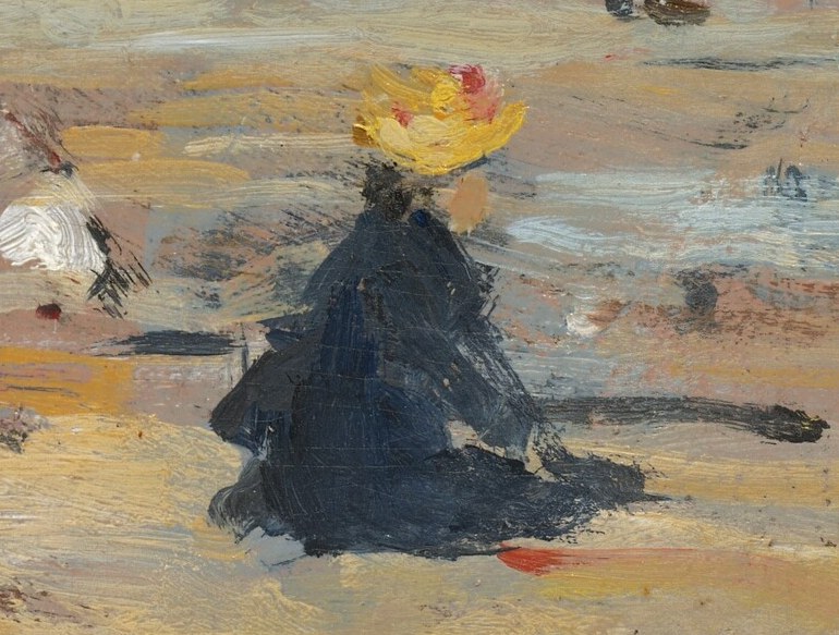 Parasols and wide-brimmed hats protected skin from the sun.