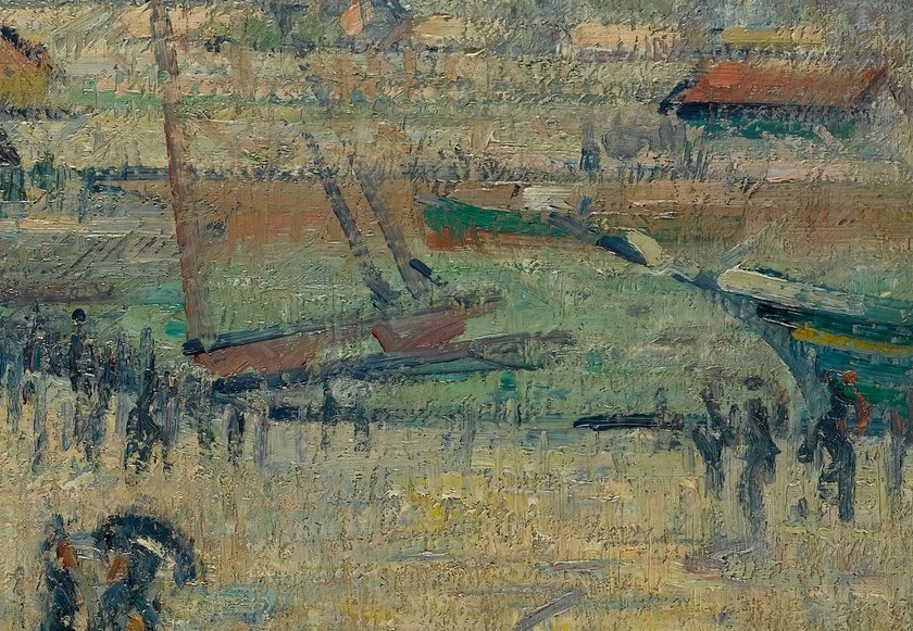 The boats are not pleasure craft. They are the fishing fleet.