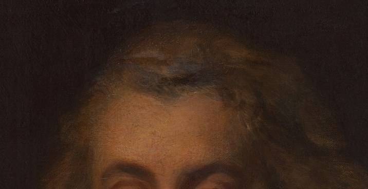 Hoppner gives the eyes a searching, slightly melancholic quality , a hallmark of his portraiture distinguishing him from Reynolds.