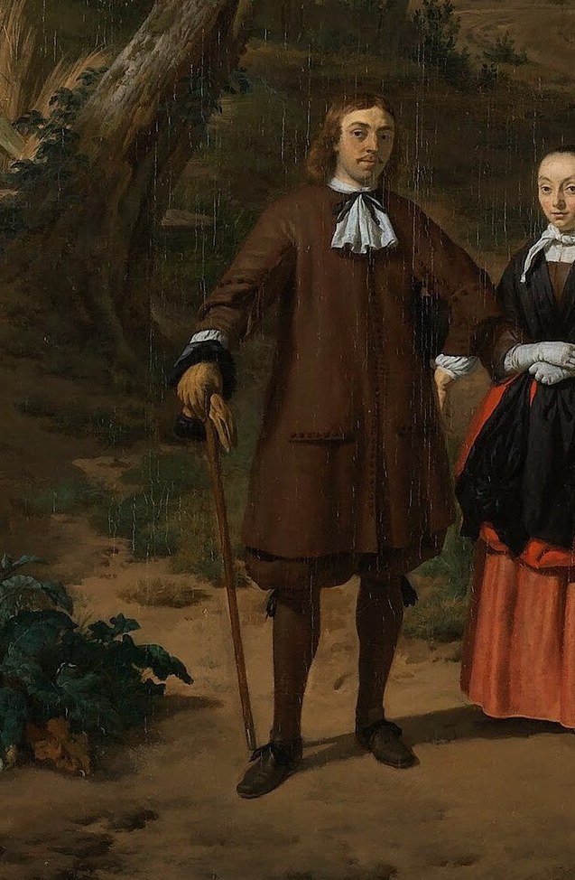 A man and woman stand for their portrait.