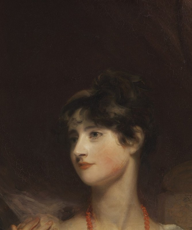 Lawrence painted Charlotte and Sarah Carteret-Hardy in 1801.