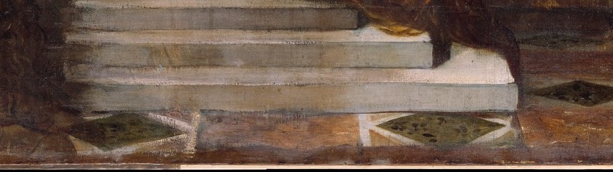 He commissioned this painting as a desperate public vow.