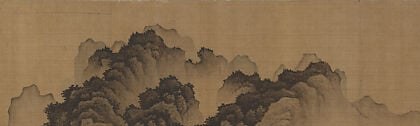 Bare branches, bent like claws, Guo Xi's signature of endurance.