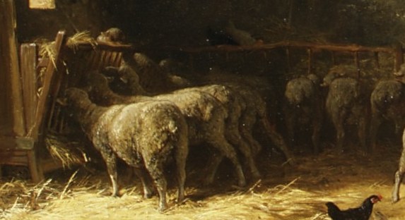 Jacque trained as an engraver. Look at the wool.