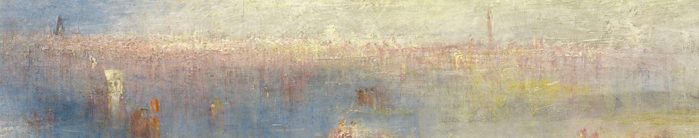 See how the distant city dissolves into the glowing sky.