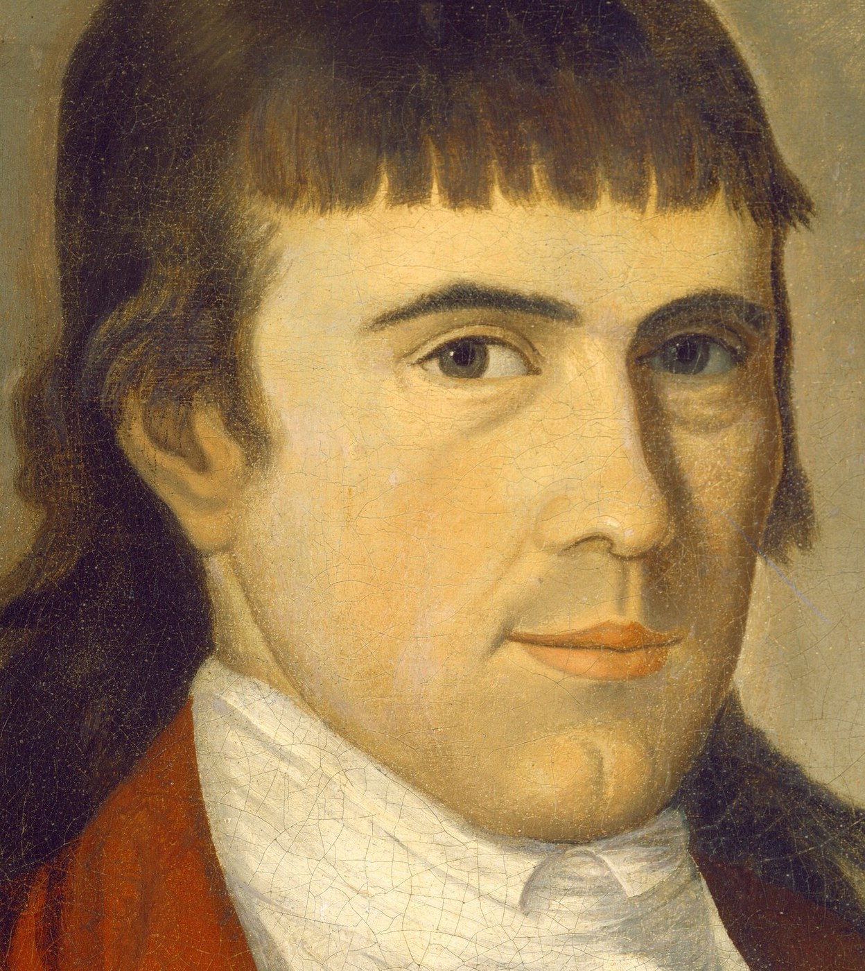 For a long time, no one knew who painted him.