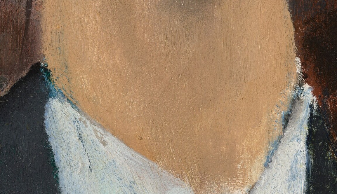 His women often have this swan-like, elongated neck.