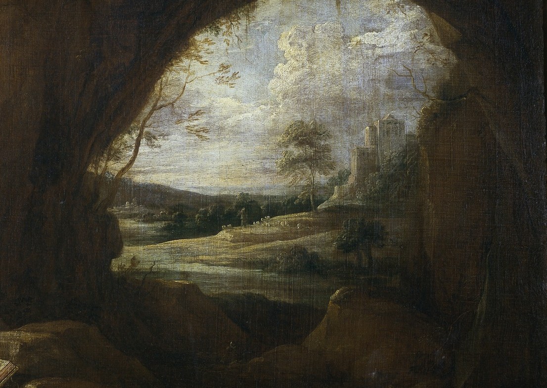 Offers a stark contrast between the dark, introspective cave and the bright, hopeful world outside.