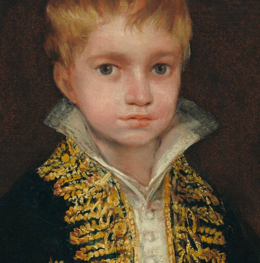 Goya was deaf when he painted this portrait.