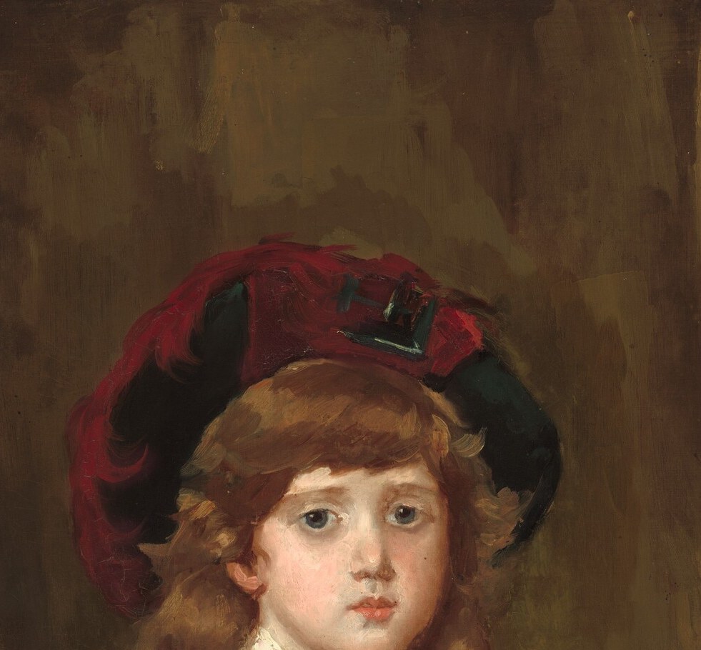 The boy, Eddy Cassatt, was the painter's nephew.