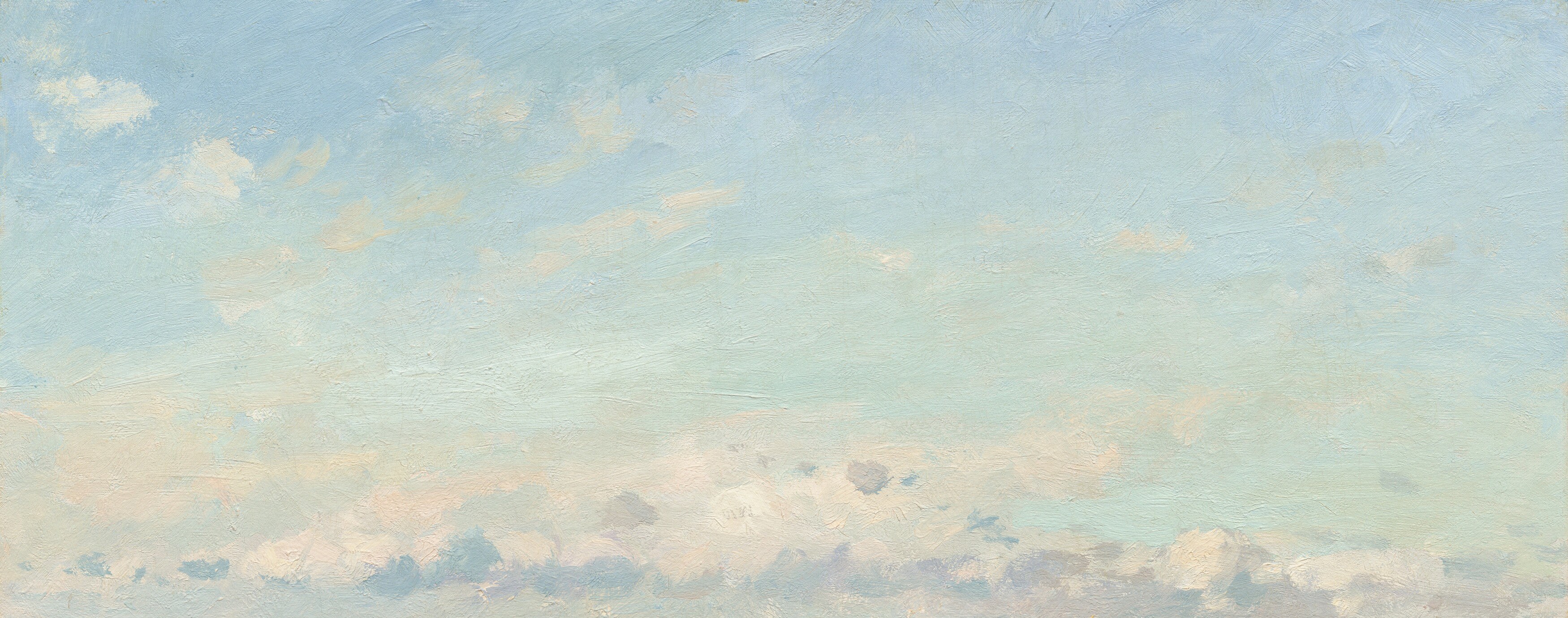 He captures the quiet light of a cloudy day.