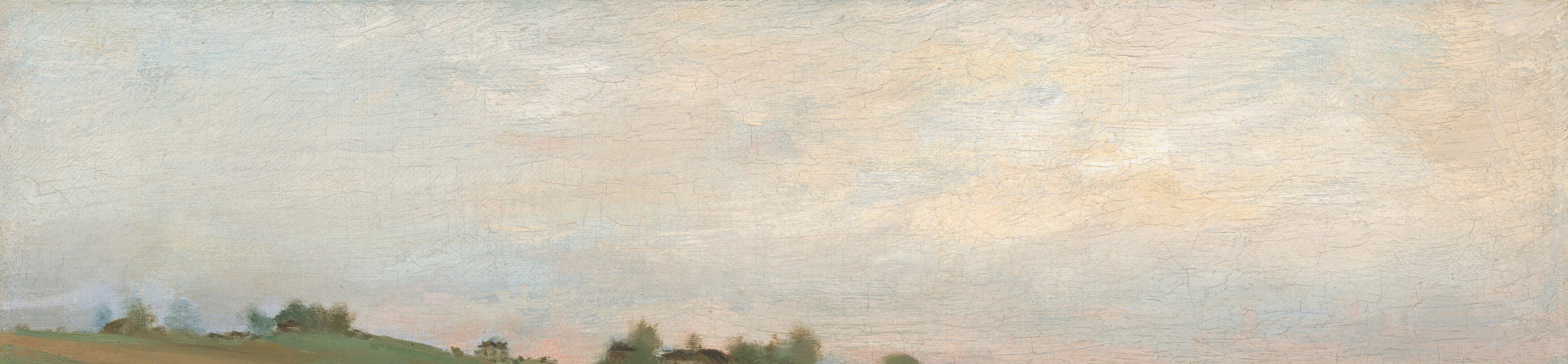 But look at the softness of the sky, painted with blended light.