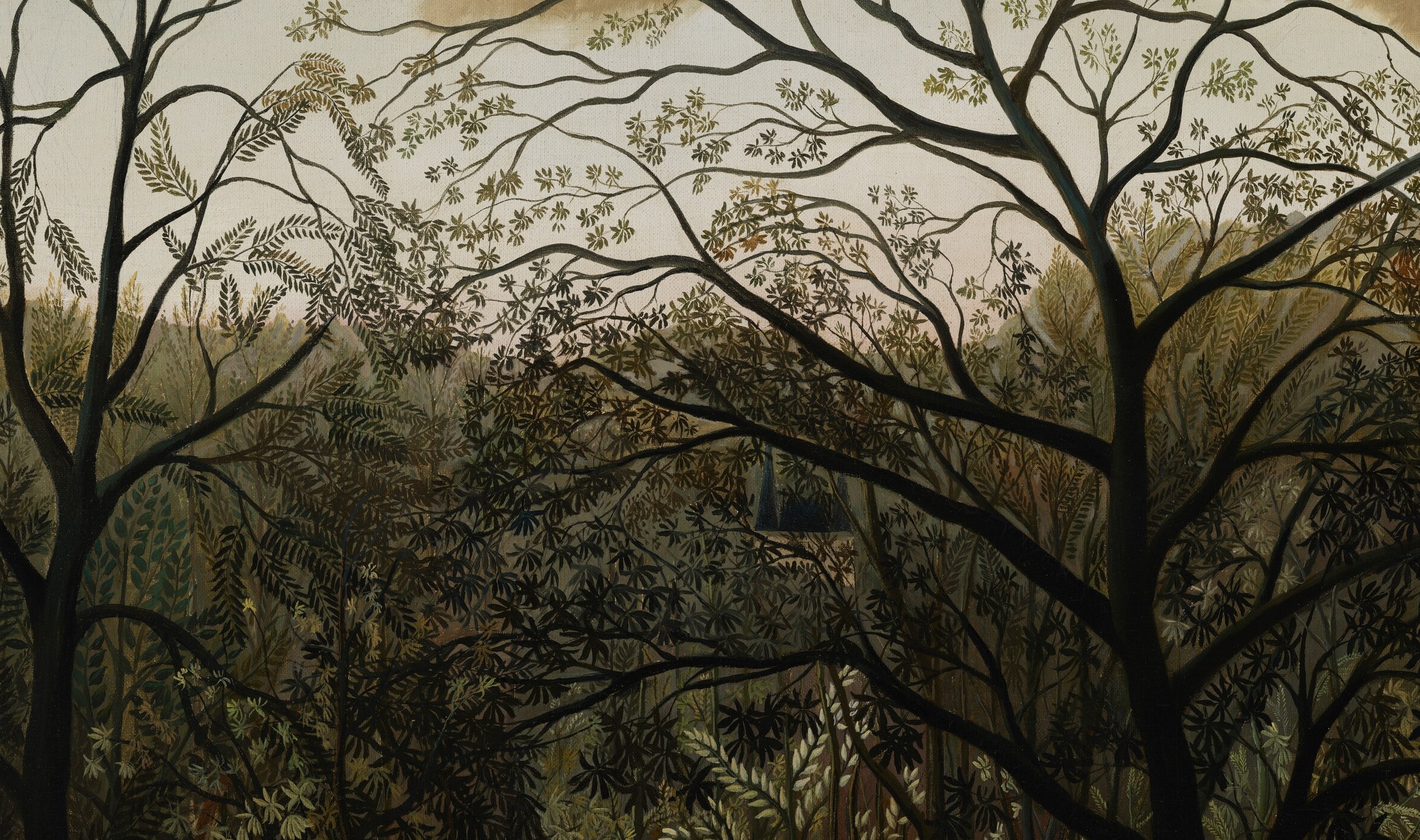 Rousseau never left France, but imagined exotic places.