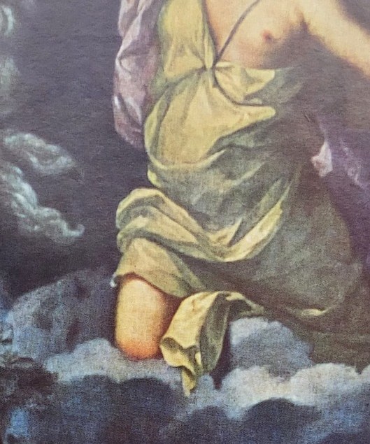 On his right, another figure in flowing robes.
