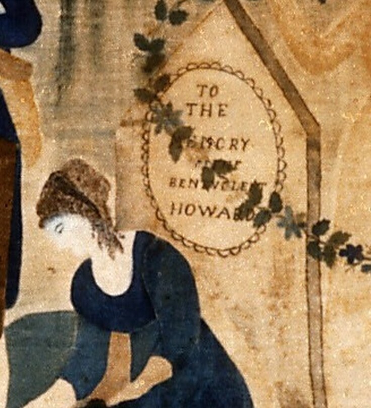 This painting remembers 'The Benevolent Howard.'