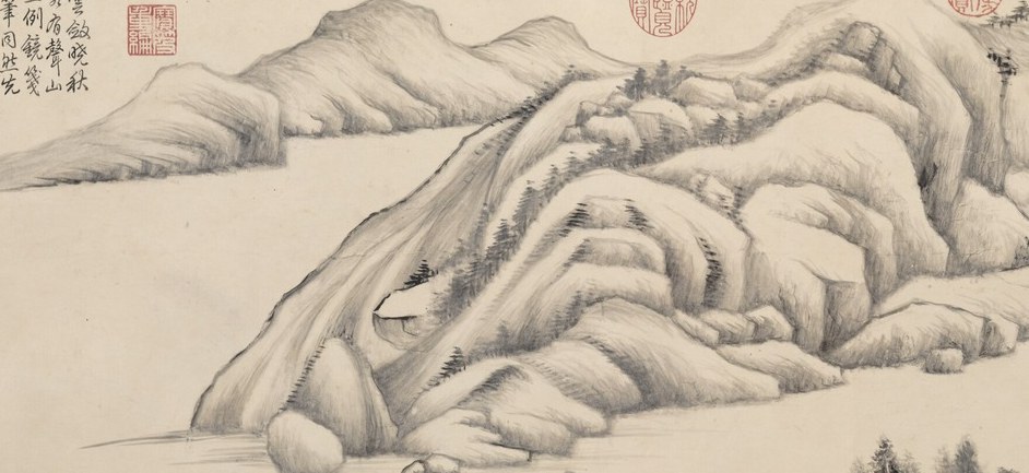 He said painting should be like calligraphy, a rhythm of the wrist.