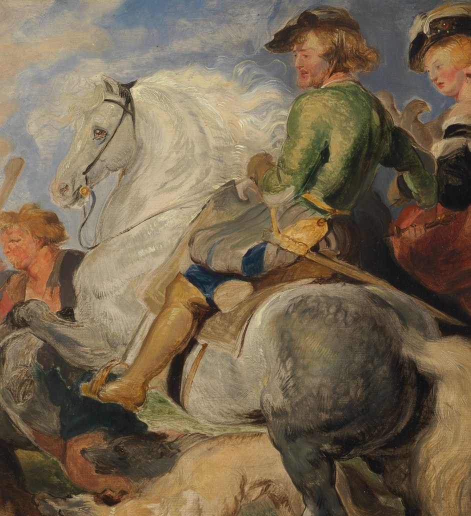He was 22. And he was copying Rubens to prove he belonged.