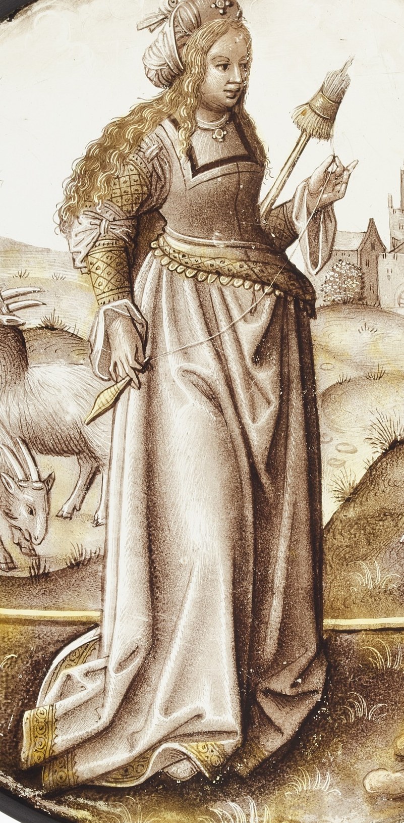 This allegorical figure has long puzzled art historians.