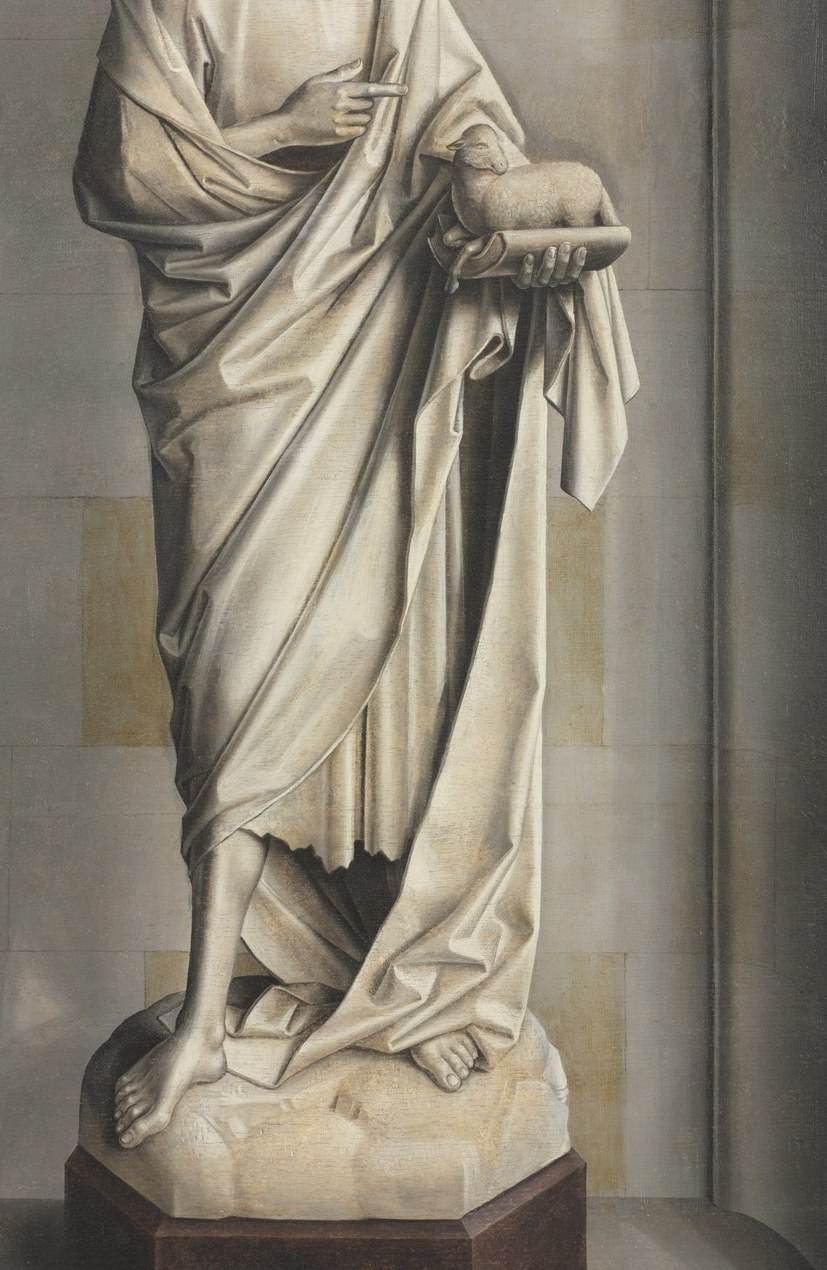 He sculpted his figures, making them emerge from darkness.