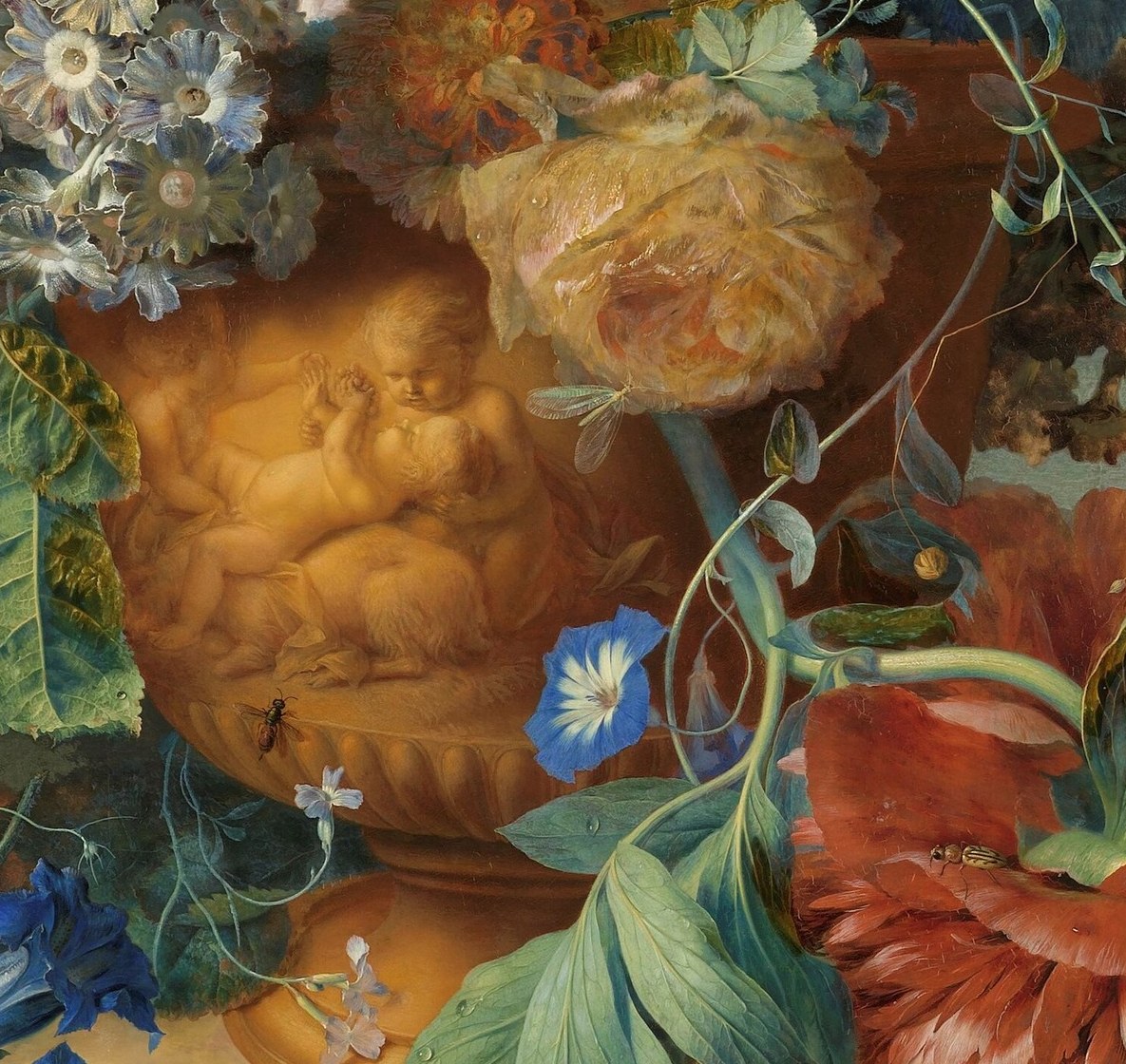A gilded vase. Every flower in season. A home that wanted you to know.