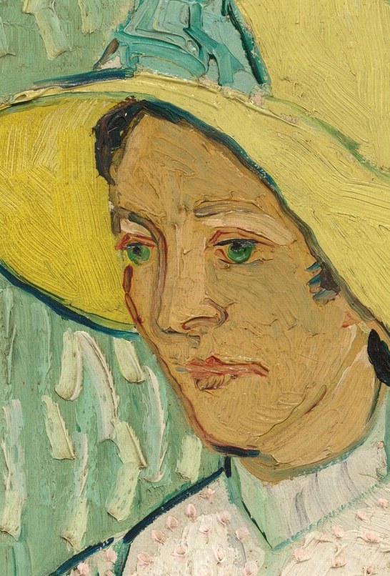 He painted this girl in the summer of 1890, months before his death.