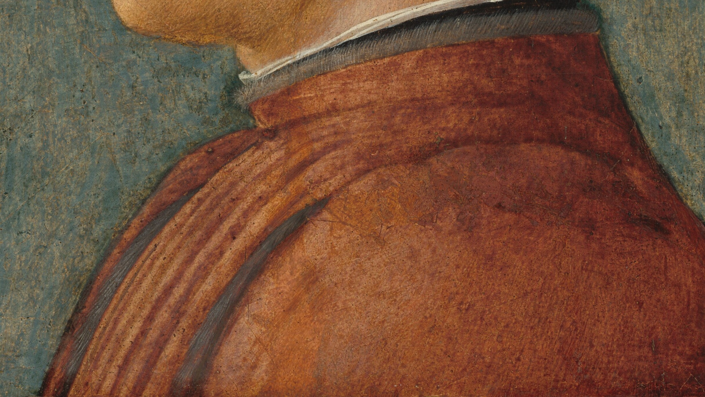 This art documents his world, in every thread.