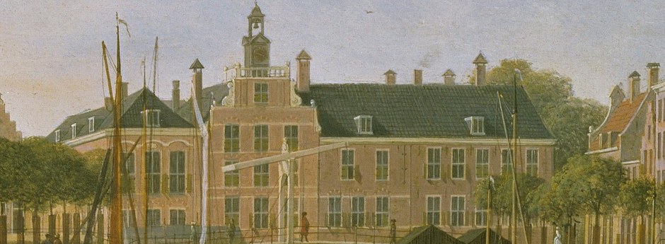 Painted in 1760, it shows daily life along the Bierkade.