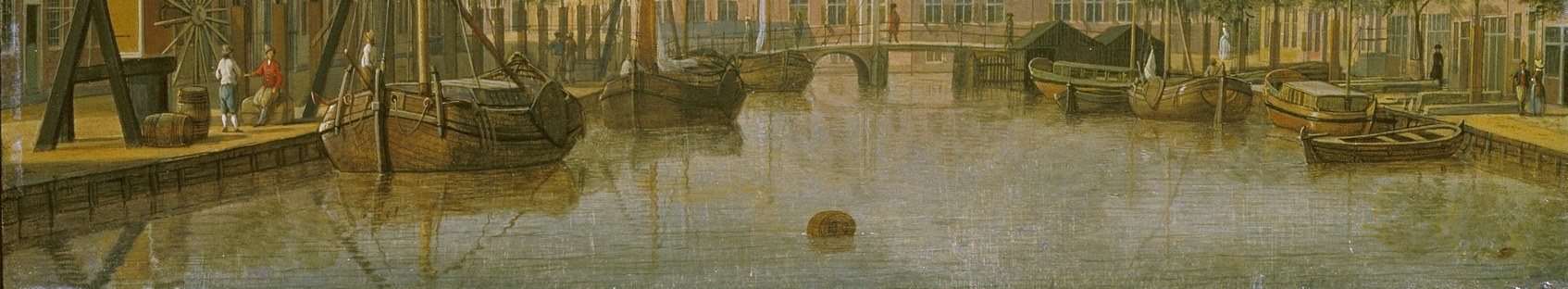 This painting offers a rare visual record of The Hague.