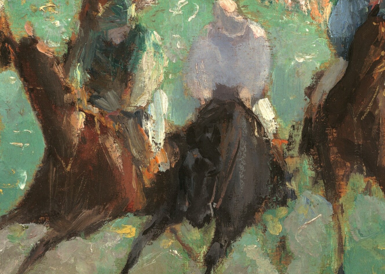 His loose brushwork makes them feel incredibly fast.