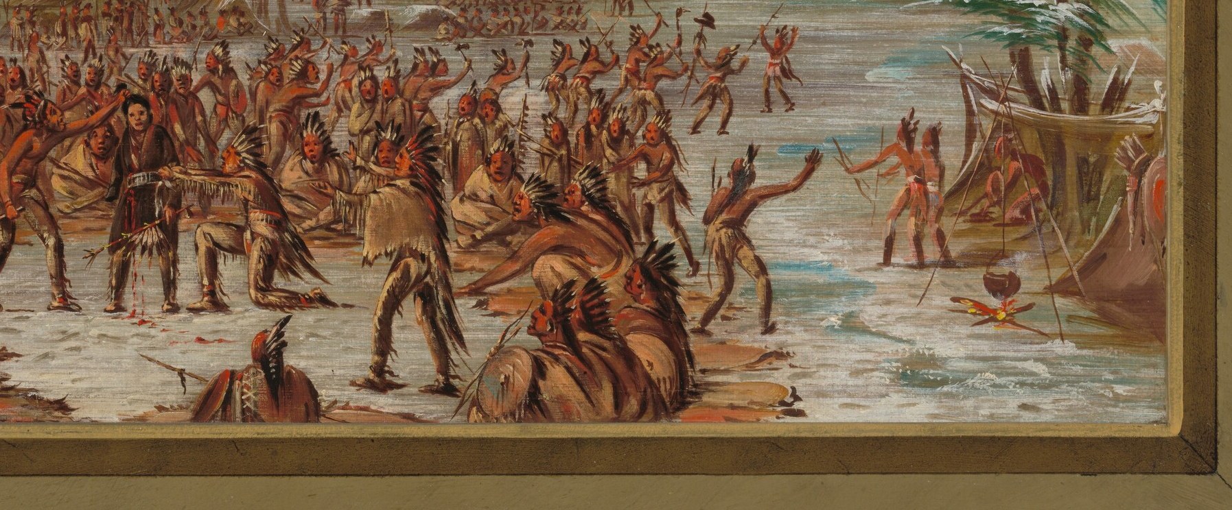 Catlin, a lawyer, traveled extensively to document Native American life.