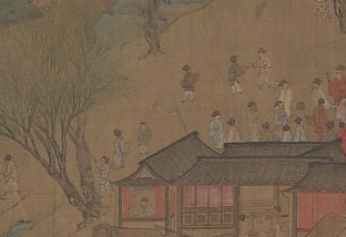 A crowd of hundreds, each a deliberate brushstroke.
