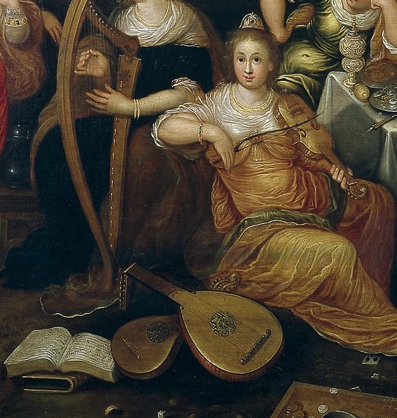 And 'foolish' virgins, distracted by cards and music.