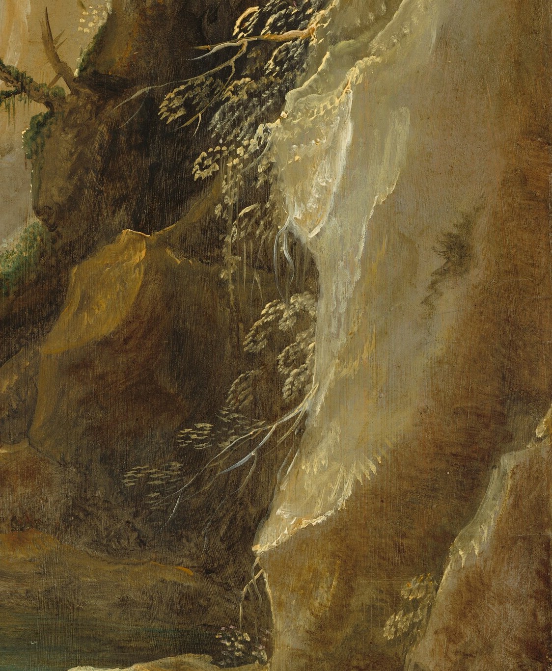 The artist used light and shadow to create depth.