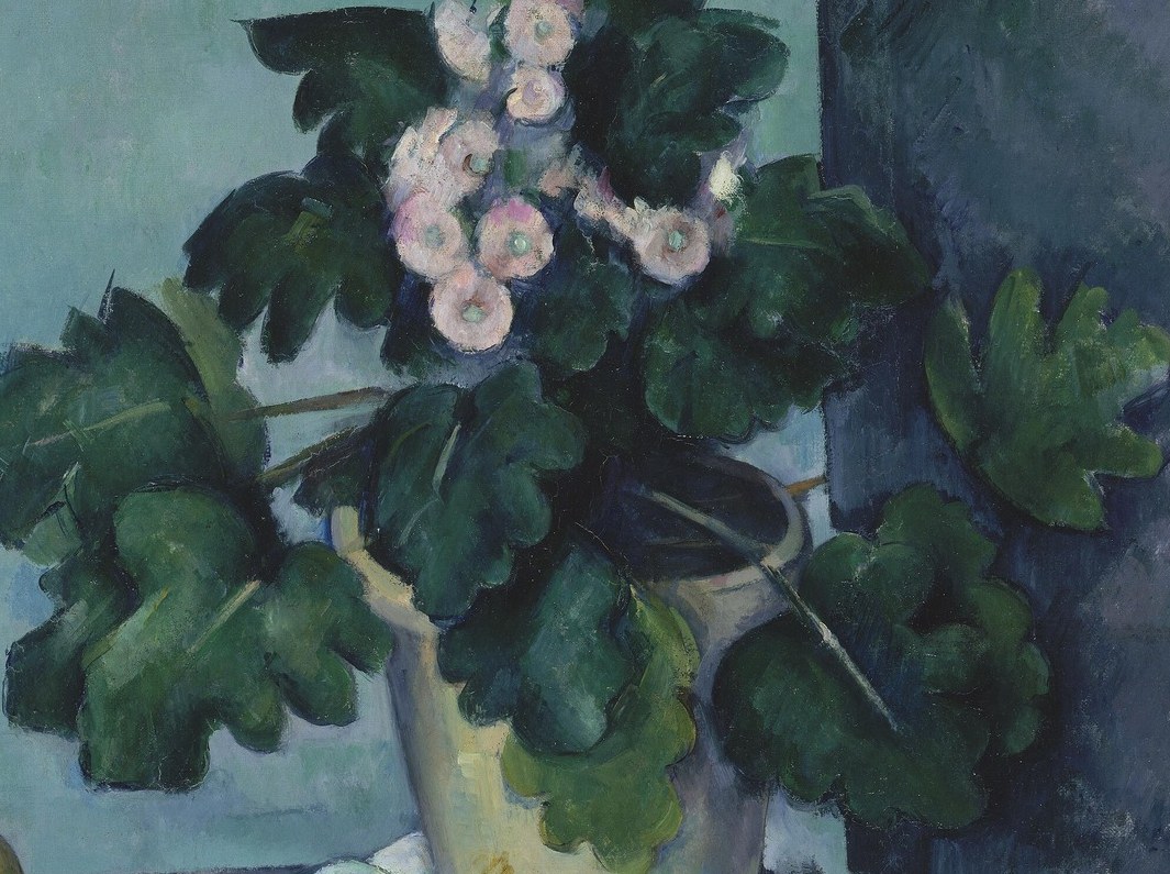 He built form with color and brushstrokes, not light and shadow.