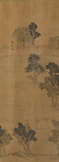 He wrote twenty poems about his mountain estate.