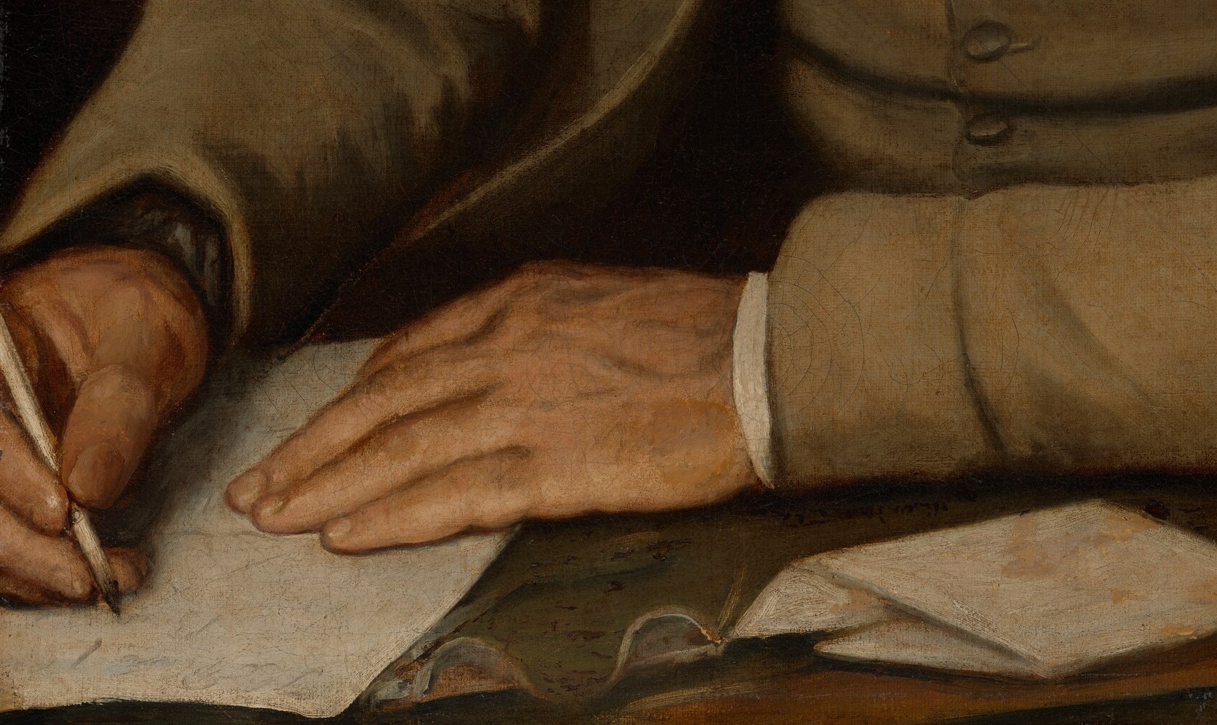 Matlack is the man who engrossed the Declaration of Independence.