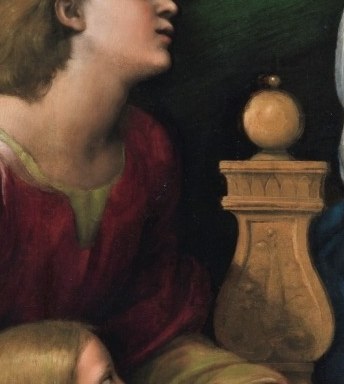 The Archangel Raphael introduces young Tobias and his fish.