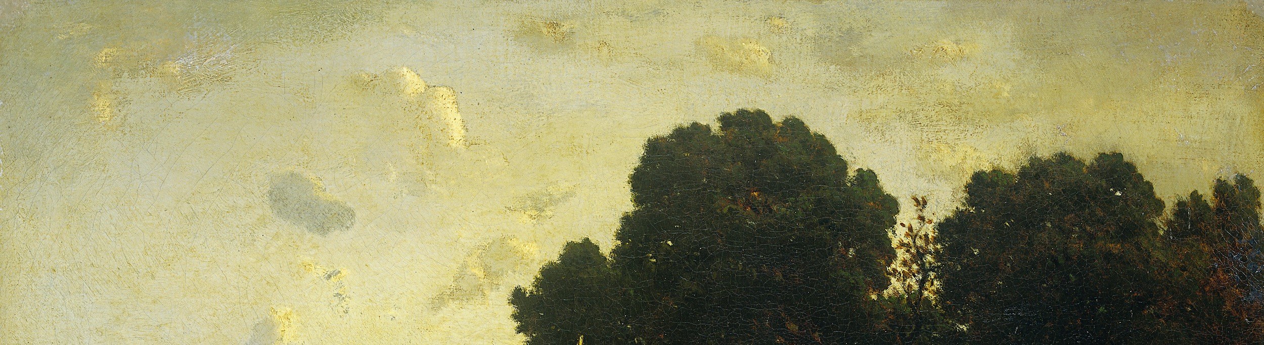 The color temperature grades from warm amber near the horizon to cool grey-blue above , a meteorologically precise observation of how the sky behaves minutes after sunset