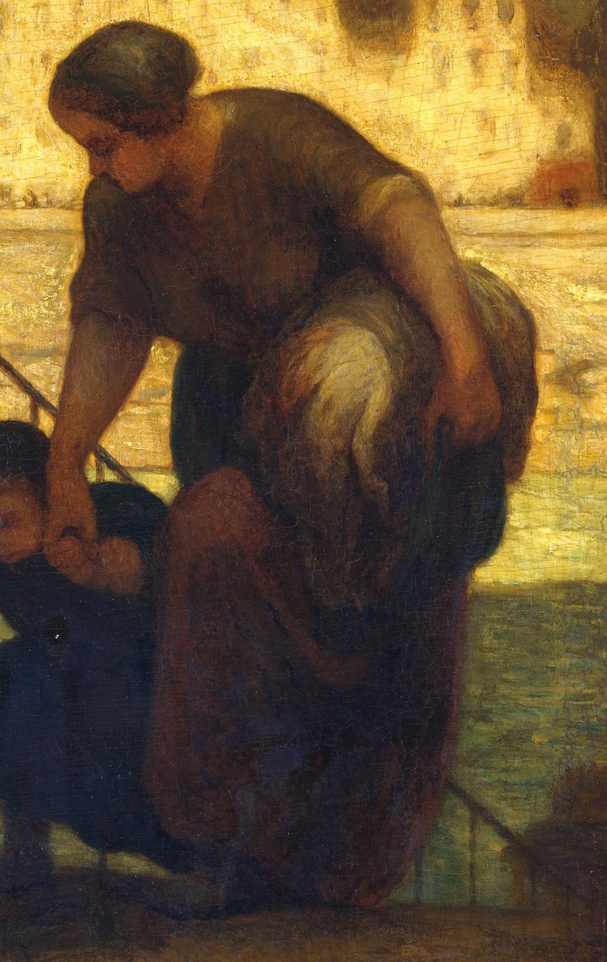 This work was painted in 1863, in oil.