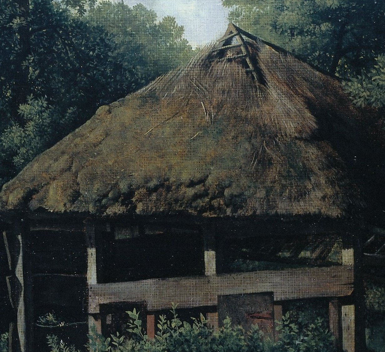 The farmhouse. Self-sufficiency, built from the land.