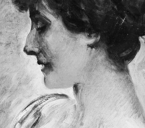 Her sharply defined profile was famous. Marcel Proust borrowed it.