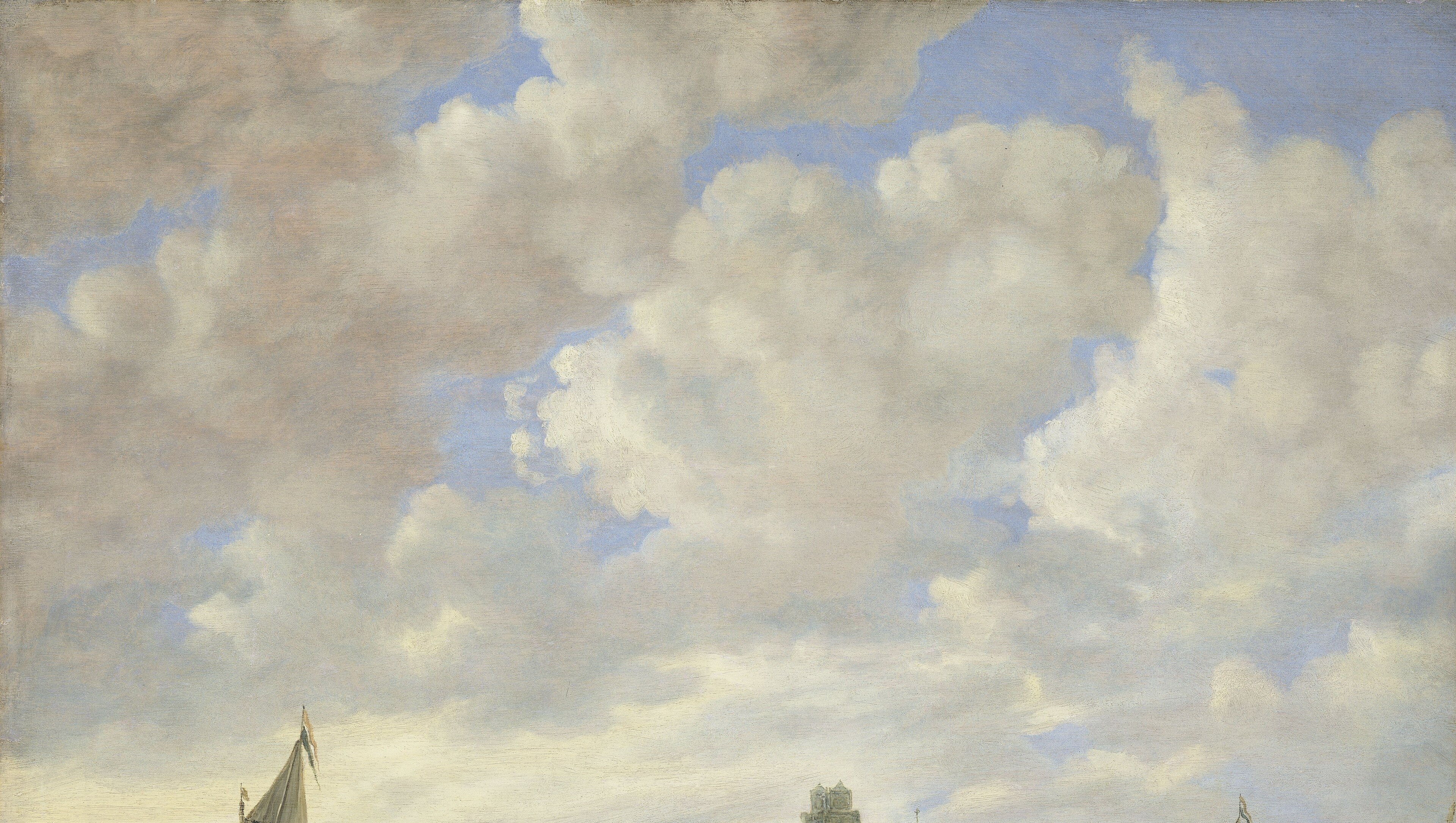 He was a master of the Dutch sky, and its dramatic light.