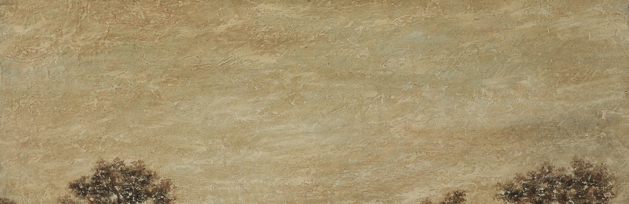 The deliberate, heavy brushwork creates a palpable, three-dimensional light.