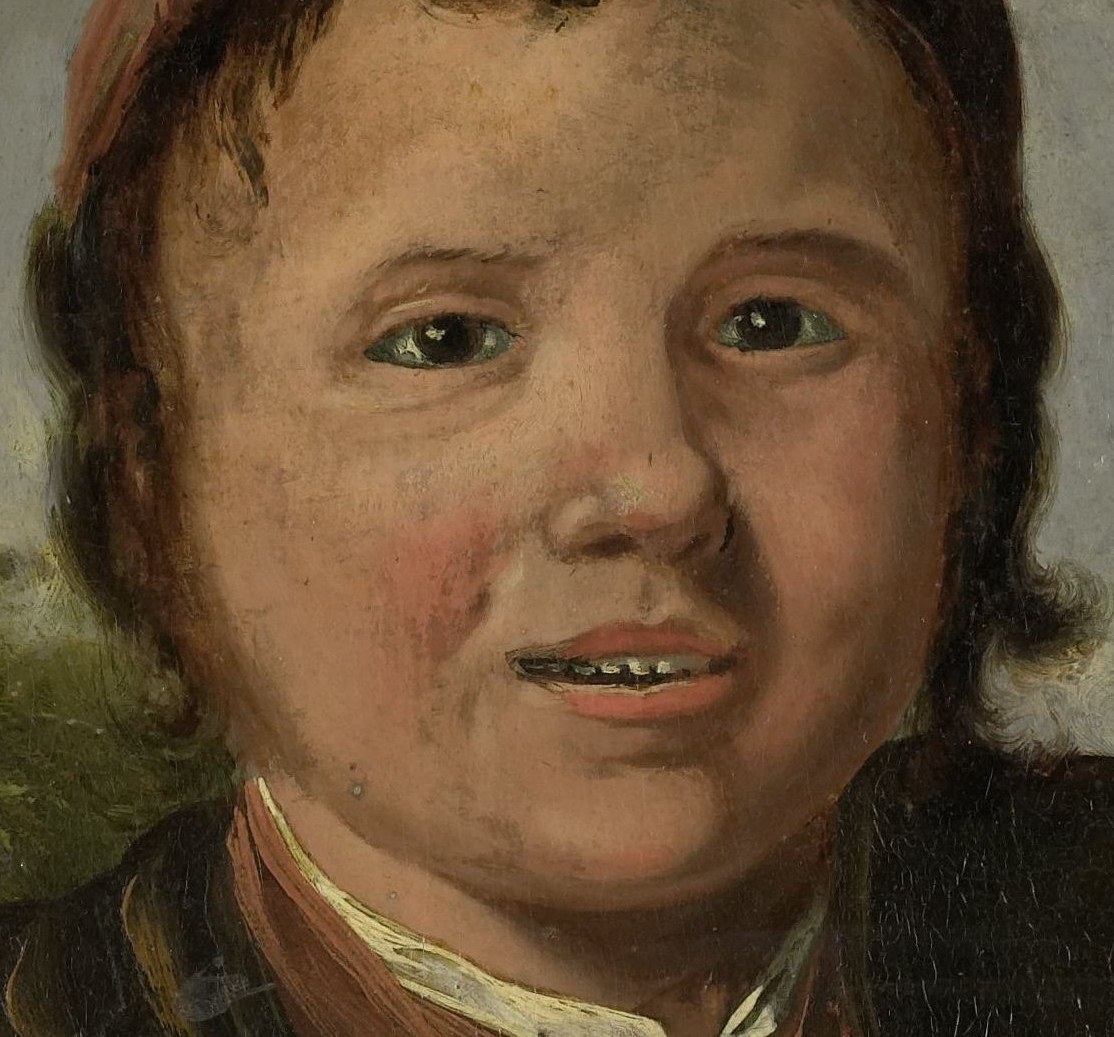 This fisherboy was painted for the market, not a patron.