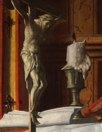 The crucifix promises redemption.