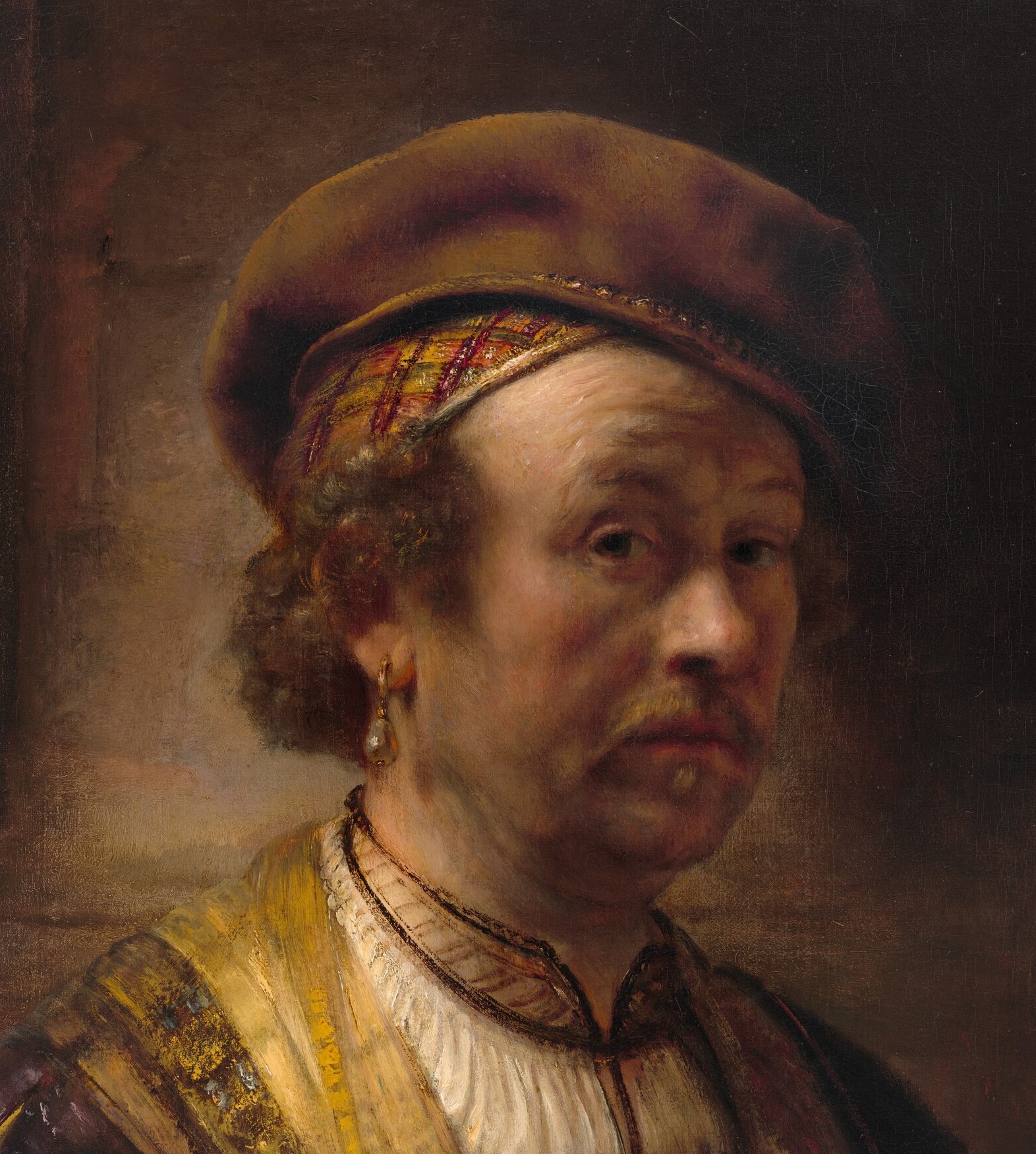 Then he painted the one face no patron could commission.